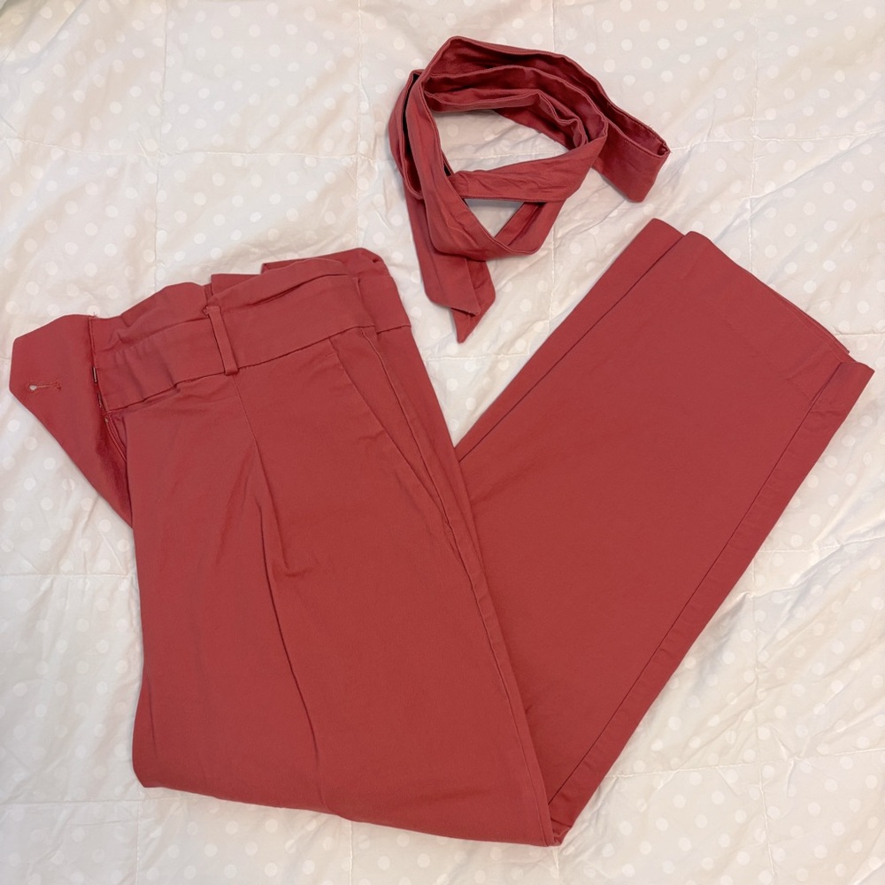 Ann Taylor Size 10 Paper-bag Tie Waist Pant